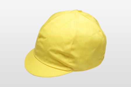 カラー帽子　黄色