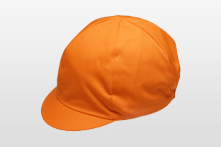 カラー帽子　オレンジ